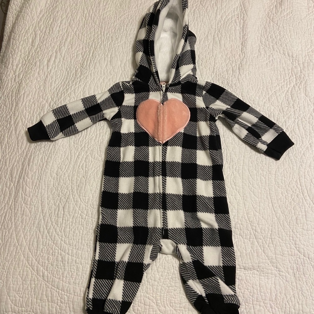 NWOT Carter’s Zip-Up Fleece Jumpsuit